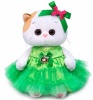 Кошка Ли-Ли Baby в платье с яблочком мягкая игрушка от интернет-магазина Континент игрушек
