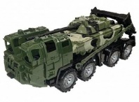 Военный тягач Щит с танком (камуфляж) от интернет-магазина Континент игрушек