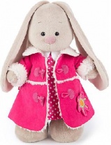 Зайка Ми в платье и розовой дубленке 32 см от интернет-магазина Континент игрушек