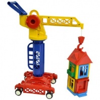 Набор "Строим дом" (Детский сад) от интернет-магазина Континент игрушек