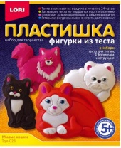 Фигурки из теста "Милые кошки" от интернет-магазина Континент игрушек