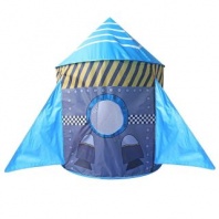 Палатка игровая Ракета, 80*80*105 см, сумка на молнии от интернет-магазина Континент игрушек