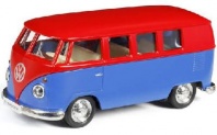 Машина металлическая RMZ City 1:32 Автобус инерционный Volkswagen Type 2 (T1) Transporter, цвет мато от интернет-магазина Континент игрушек