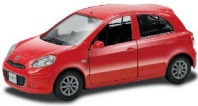 Машина металлическая RMZ City 1:32 Nissan March, красная от интернет-магазина Континент игрушек