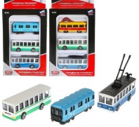Набор металлических машин "Городской транспорт" из 3-х моделей, 8 см SB-14-10(2 ASST)   4699673 от интернет-магазина Континент игрушек