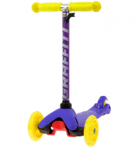 Самокат GRAFFITI, колеса световые PU 110/75 мм, ABEC 7   от интернет-магазина Континент игрушек