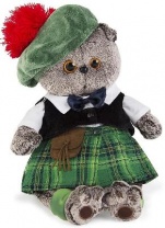 Басик в шотландском костюме 30 см от интернет-магазина Континент игрушек