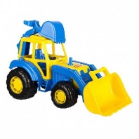 Трактор-экскаватор "Мастер" от интернет-магазина Континент игрушек