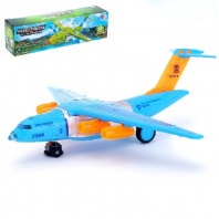 Самолёт "Лайнер', работает от батареек, световые и звуковые эффекты   2410061 от интернет-магазина Континент игрушек