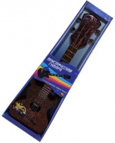 Гитара акустическая черная, в открытой коробке, 18,5х5,5х51,5см от интернет-магазина Континент игрушек