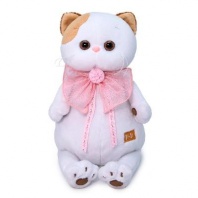 Кошка Ли-Ли с розовым бантом 24 см мягкая игрушка от интернет-магазина Континент игрушек