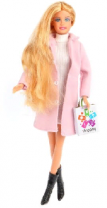 Кукла Defa Lucy Осенняя коллекция в роз.пальто, блистер от интернет-магазина Континент игрушек
