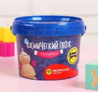 Набор "Космический песок, тянущийся, желтый 500г" от интернет-магазина Континент игрушек