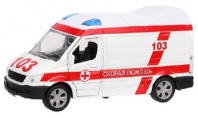 Машина инерционная Скорая медицинская помощь, открываются двери от интернет-магазина Континент игрушек