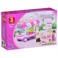 Конструктор Розовая мечта "Пикник", 102 детали 407590 1393642 от интернет-магазина Континент игрушек
