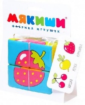Мякиши Игрушка Собери картинку ягоды фрукты овощи от интернет-магазина Континент игрушек