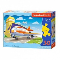 Пазл Castorland Самолет, 30 деталей (MIDI) от интернет-магазина Континент игрушек