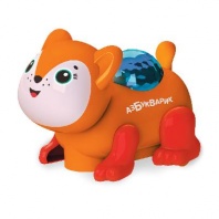 Лисичка Диско-зверята, светло-оранжевая от интернет-магазина Континент игрушек