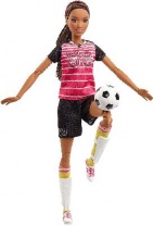 Barbie Кукла - спортсменка футболистка из серии "Безграничные движения"  от интернет-магазина Континент игрушек