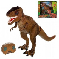 Динозавр на р/у "Тираннозавр", световые и звуковые эффекты, 38,8х15,2х34 см от интернет-магазина Континент игрушек