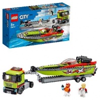 Конструктор LEGO CITY Great Vehicles Транспортировщик скоростных катеров от интернет-магазина Континент игрушек