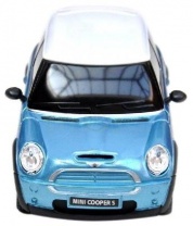 Машина на радиоуправлении 1:18 Minicooper S, цвет синий 40MHZ от интернет-магазина Континент игрушек