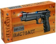 Игрушка Пистолет, со световыми и звуковыми эффектами, 39x5x16 см от интернет-магазина Континент игрушек