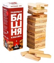 Падающая башня «Классика», 54 бруска от интернет-магазина Континент игрушек