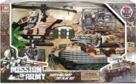 Набор военной техники с фигуркой и акссесуарами от интернет-магазина Континент игрушек