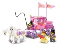 Конструктор Розовая мечта "Королевская карета", 137 деталей 407606 от интернет-магазина Континент игрушек