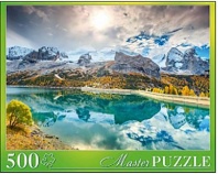 Пазлы Masterpuzzle 500 элементов. Италия. Озеро Федайа от интернет-магазина Континент игрушек