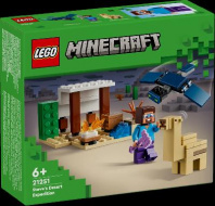 Конструктор LEGO Minecraft Экспедиция Стива по пустыне 21251 от интернет-магазина Континент игрушек