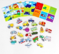 Умное лото. Изучаем транспорт, 24 фишки от интернет-магазина Континент игрушек