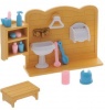 Счастливые друзья. Набор мебели для ванной комнаты, с аксессуарами от интернет-магазина Континент игрушек