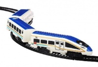 Поезд с железнодорожными путями, свет, звук, движение  от интернет-магазина Континент игрушек