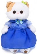 Мягкая игрушка кошечка Ли-Ли в синем платье 27 см от интернет-магазина Континент игрушек