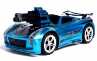 Машина радиоуправляемая "Турбо Дрифт", голосовое управление, стреляет ракетами, цвет синий   5220370 от интернет-магазина Континент игрушек