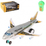 Самолет радиоуправляемый "Лайнер", световые эффекты, работает от батареек МИКС 1623686 от интернет-магазина Континент игрушек