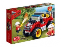 Конструктор Пожарный внедорожник, 212 деталей, 28.2х19х5.6 см от интернет-магазина Континент игрушек