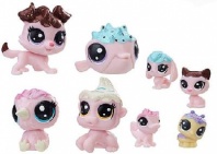 Hasbro Littlest Pet Shop Литлс Пет Шоп Набор игрушек 8 Зефирных Петов
