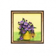Набор для творчества 3 D картина из фоамирана "Полевые цветы" от интернет-магазина Континент игрушек
