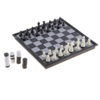 Шахматы, шашки, нарды магнитные 3в1, в коробке, Академия Игр от интернет-магазина Континент игрушек