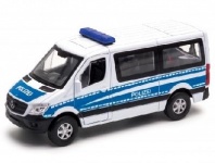 Игрушка модель машины 1:50 микроавтобус Welly Mercedes-Benz Sprinter Полиция (43731P) от интернет-магазина Континент игрушек