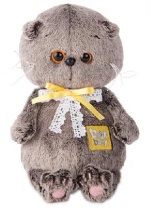 Кот Басик BABY в комплекте с детским пледом 100*80 мягкая игрушка от интернет-магазина Континент игрушек