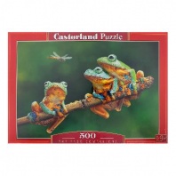 Пазл Castorland Животные 500 деталей, Лягушки от интернет-магазина Континент игрушек