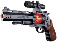 Пистолет со звуковыми и световыми эффектами, 25,5x17x5 см от интернет-магазина Континент игрушек