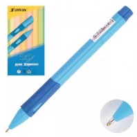 Ручка шариковая  MAZARI AT-1361 R синяя  от интернет-магазина Континент игрушек