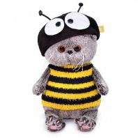 Кот Басик BABY в костюме пчелка мягкая игрушка от интернет-магазина Континент игрушек