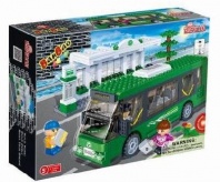 Конструктор "Автобус+автобусная остановка",372 деталей  Banbao (Банбао) от интернет-магазина Континент игрушек