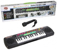 Синтезатор  ВК  0885  (с микрофоном/FM радио) от интернет-магазина Континент игрушек